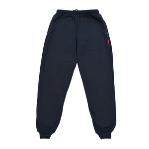New Cuffed Navy Track Pants
